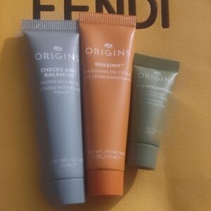 Origins Skincare Set - Blue, Orange, Green